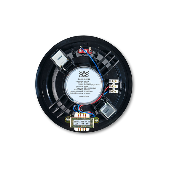 SVS Audiotechnik SC-106BK Громкоговоритель потолочный, изображение 2
