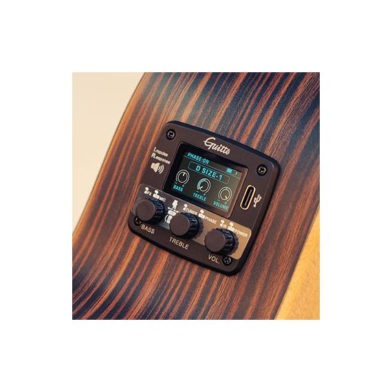 CRAFTER HD-100/GGP04 OP.N Транcакустическая гитара, цвет натуральный