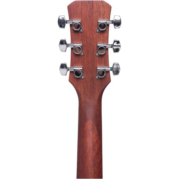 JET JDE-255 OP Электроакустическая гитара, дредноут, верхняя дека ель, корпус красное дерево, цвет натуральный,