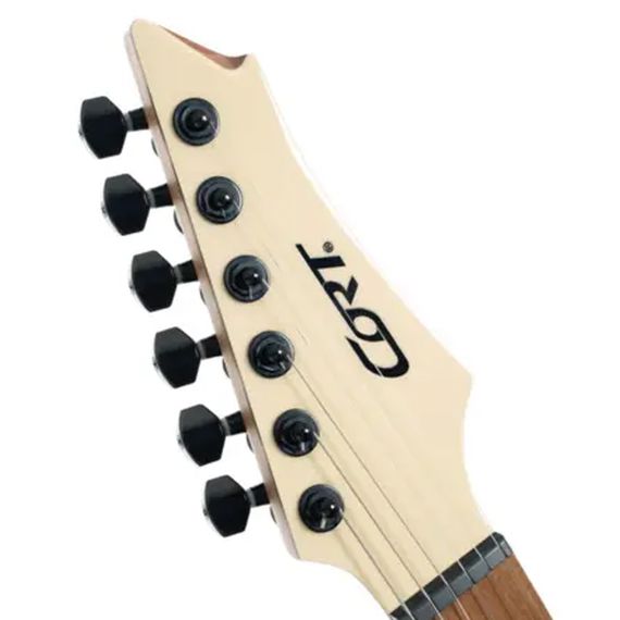 CORT X700-Mutility-II-MBG-bag X Series Электрогитара, мультимензурная, с чехлом, бежевая