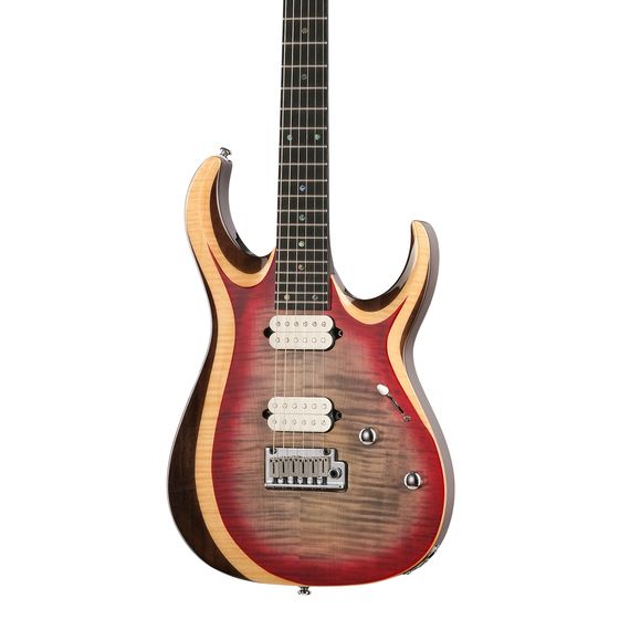 CORT X700-Duality-II-LVB X Series Электрогитара, красная, с чехлом