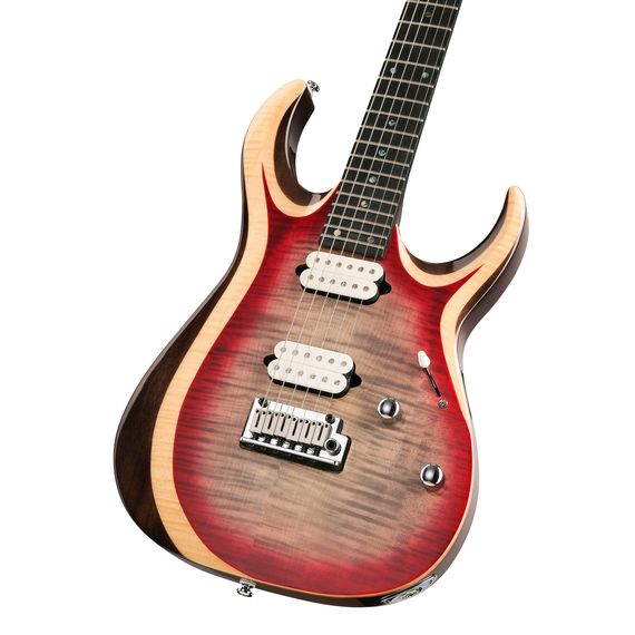 CORT X700-Duality-II-LVB X Series Электрогитара, красная, с чехлом