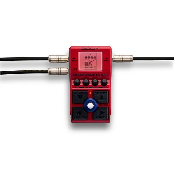 ZOOM MS-60B+ MultiStomp Процессор эффектов для бас-гитаристов, изображение 2
