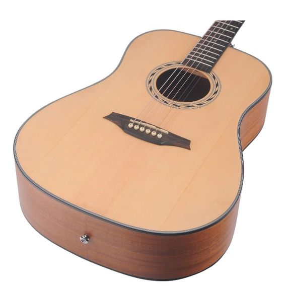 BROMO BAB1 Гитара акустическая Dreadnought, верхняя дека: ель