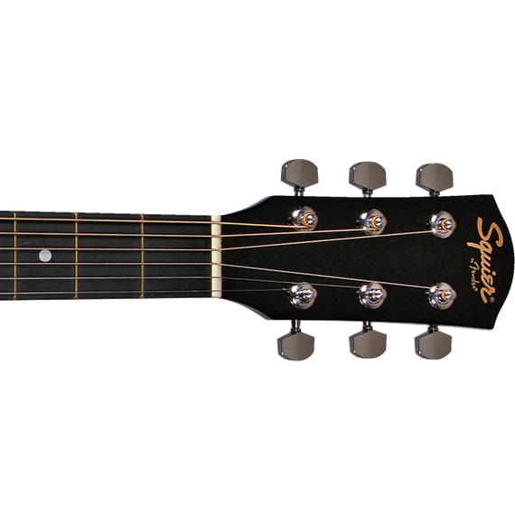 FENDER SQUIER SA-150 акустическая гитара, форма корпуса дредноут, цвет натуральный, верхняя дека ель, изображение 5