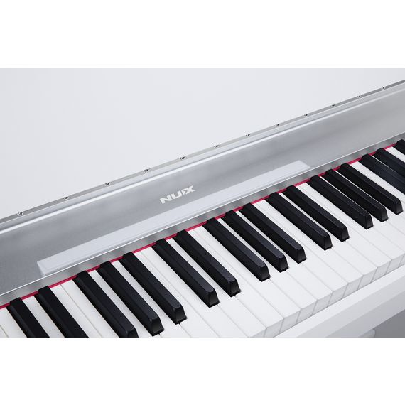 ​NUX NCK-330-WH Цифровое пианино на стойке с педалями, белое