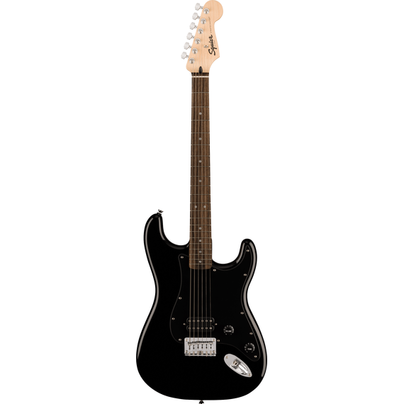 FENDER SQUIER Sonic Stratocaster HT H, Laurel Fingerboard, Black Pickguard, Black Электрогитара FENDER SQUIER Sonic Stratocaster HT H, Laurel Fingerboard, Black Pickguard, Black Электрогитара
