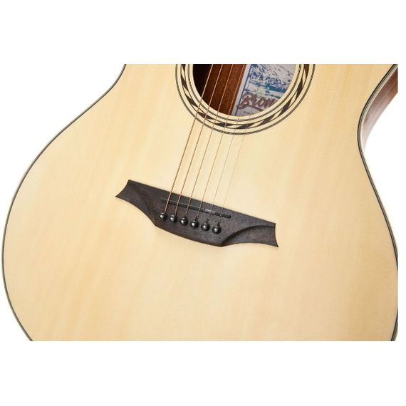 ​BROMO BAA2 Гитара акустическая Grand Auditorium, верхняя дека: ель,
