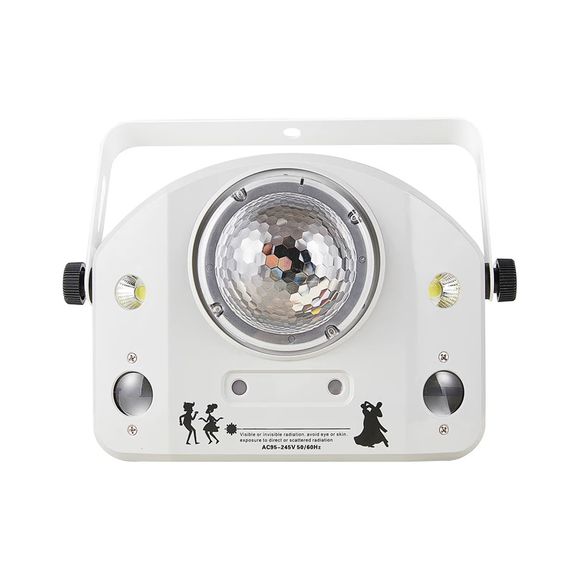LED STAR MA-E001A ффект светодиодный, 4 в 1, 50W, Gobo, Water Wave, Strobe, Laser red/green, DMX
