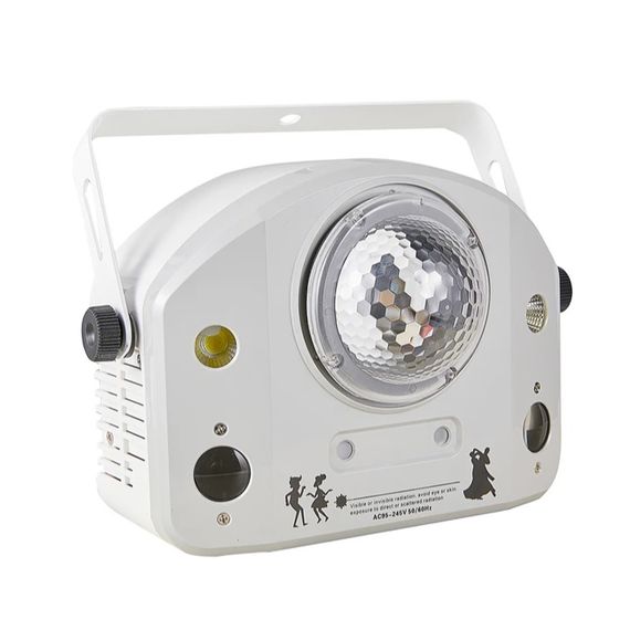 LED STAR MA-E001A ффект светодиодный, 4 в 1, 50W, Gobo, Water Wave, Strobe, Laser red/green, DMX, изображение 4