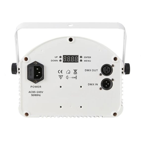 LED STAR MA-E001A ффект светодиодный, 4 в 1, 50W, Gobo, Water Wave, Strobe, Laser red/green, DMX, изображение 2