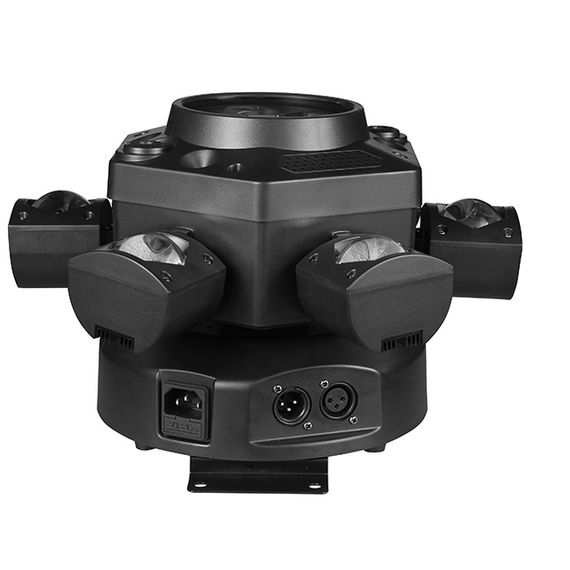 LED STAR MA-E042 Эффект светодиодный вращающийся многолучевой 4 в 1 Beam, B-EYE, Strobe, Laser, DMX