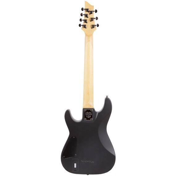 SCHECTER DEMON-7 SBK Гитара электрическая,7 струн.24 лада Aged Black Satin, изображение 4