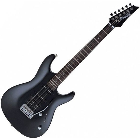 IBANEZ GSA60-BKN электрогитара, модель серии SA, корпус из окуме в черном цвете, кленовый гриф, изображение 2
