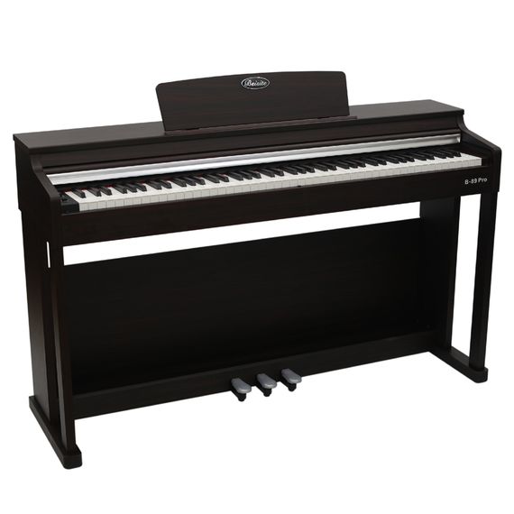BEISITE B-89 Pro BN Цифровое пианино, полифония 256 нот, 88 клавиш, цвет коричневый, изображение 2