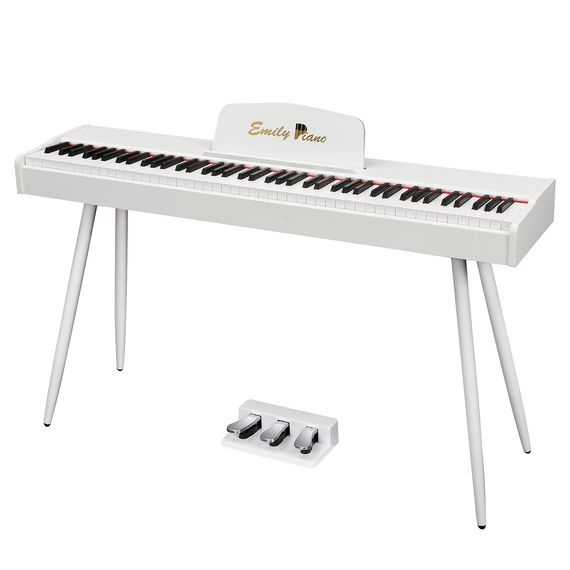 EMILY PIANO D-47 WH Цифровое фортепиано 88кл.с ножками в комплекте, изображение 2
