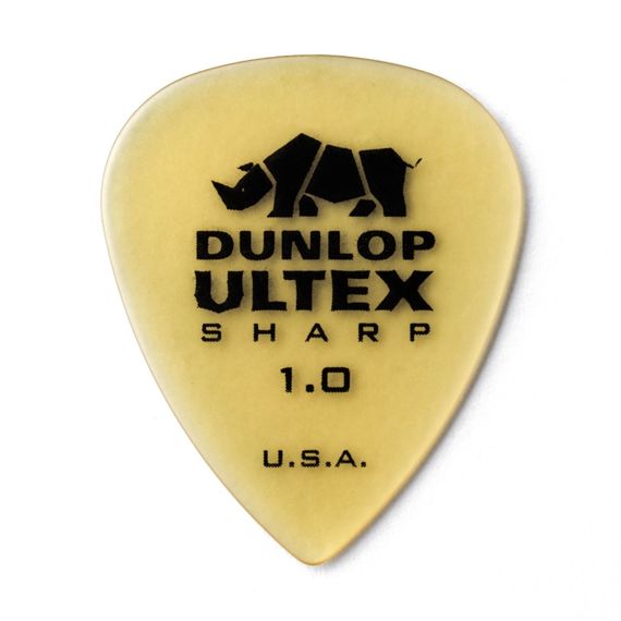 DUNLOP 433R1.0 Ultex Sharp Медиаторы 1шт, толщина 1.0мм