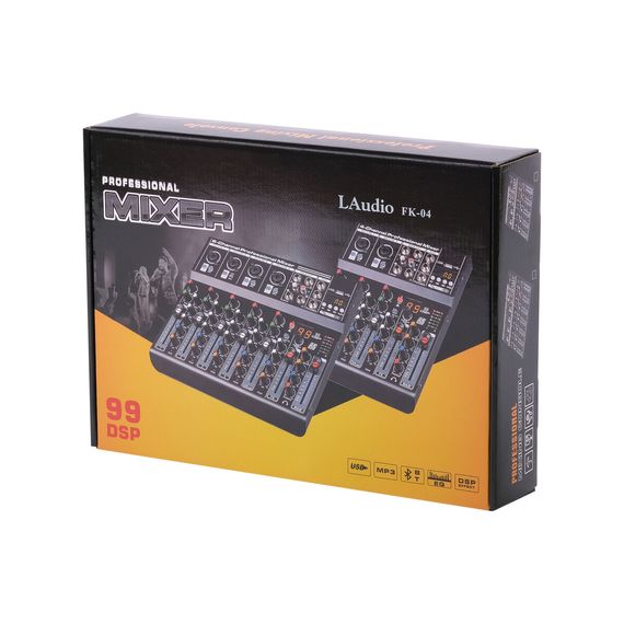 LAUDIO FK-04 Микшерный пульт, 4 канала, серия PRO, изображение 2