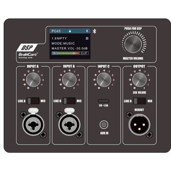 AUDIOCENTER PC43 портативная активная колонна 1х10" НЧ динамик с катушкой 1,5", 4х3' ВЧ динамики, изображение 2