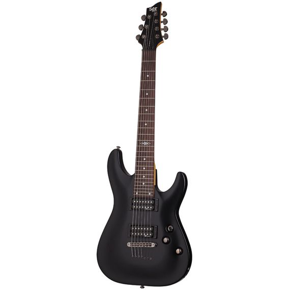 SCHECTER SGR C-7 Гитара электрическая 7 струн Black (Gloss Black)