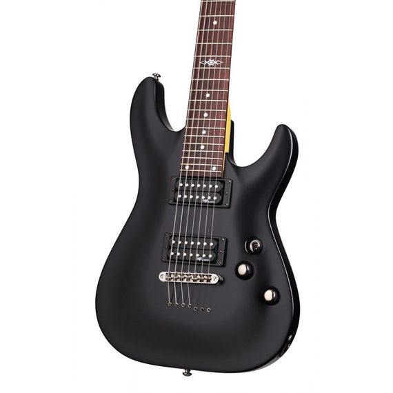 SCHECTER SGR C-7 Гитара электрическая 7 струн Black (Gloss Black), изображение 6