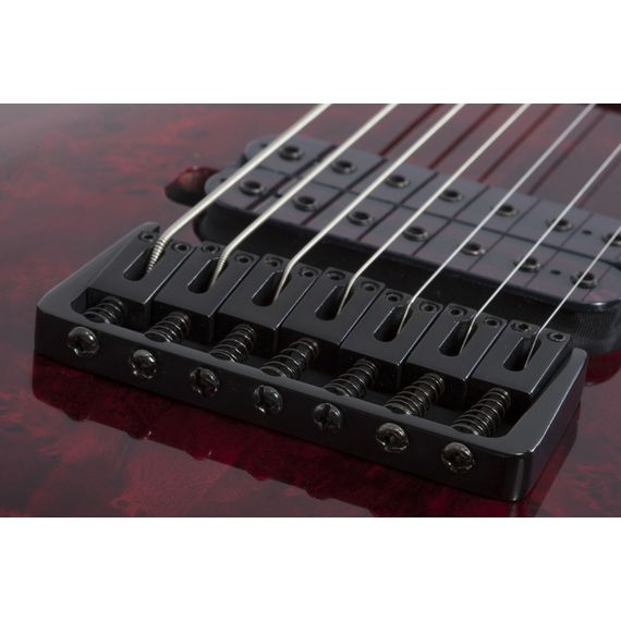 SCHECTER OMEN ELITE-7 Гитара электрическая 7 струн Black Cherry Burst, изображение 2