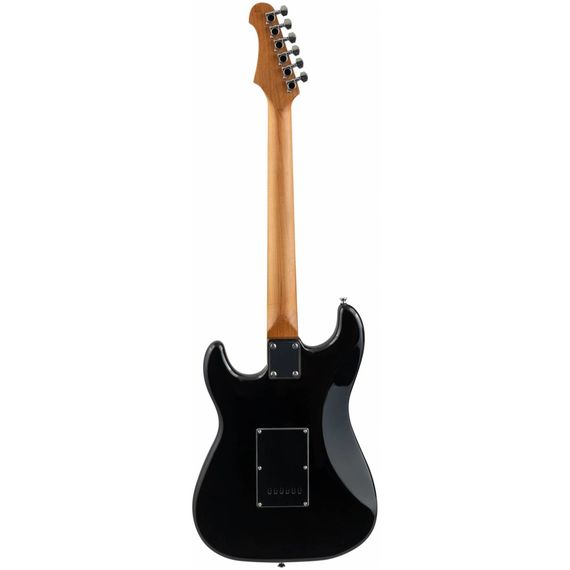 JET JS-250 BK электрогитара, Stratocaster, корпус тополь, 22 лада, HSS, tremolo, цвет BK, изображение 6