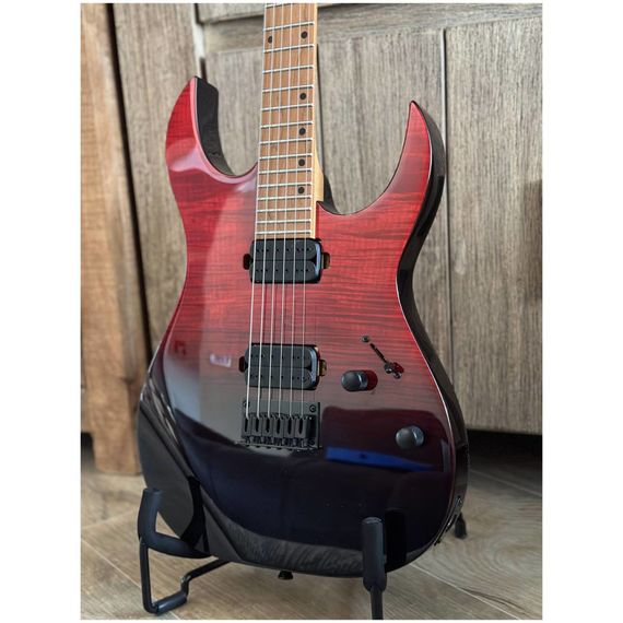 SPIRA S-450 TRD электрогитара, Superstrat, корпус тополь запеченный с топом клен волнистый, 24 лада,, изображение 2 SPIRA S-450 TRD электрогитара, Superstrat, корпус тополь запеченный с топом клен волнистый, 24 лада,, изображение 2