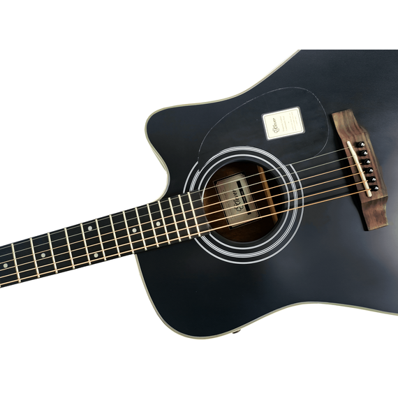 KLEVER KD-700S BK+EQ Гитара трансакустическая цельнодечная, изображение 4
