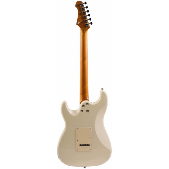 JET JS-400 OW электрогитара, Stratocaster, корпус тополь запеченный, 22 лада, HSS, tremolo, цвет WH, изображение 3