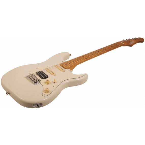 JET JS-400 OW электрогитара, Stratocaster, корпус тополь запеченный, 22 лада, HSS, tremolo, цвет WH, изображение 2