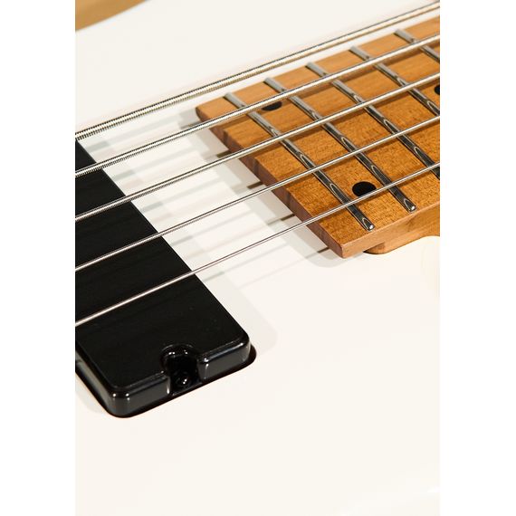 BOSSTONE BGP-5 V.2 WH (2025) Бас гитара электрическая 5 струн цвет белый, изображение 3