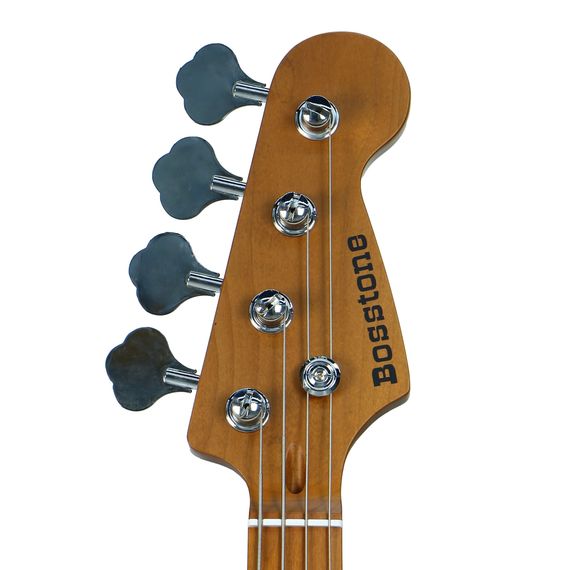 BOSSTONE BG-04 V.2 WH (2025) Бас гитара электрическая 4 струны цвет белый, изображение 3