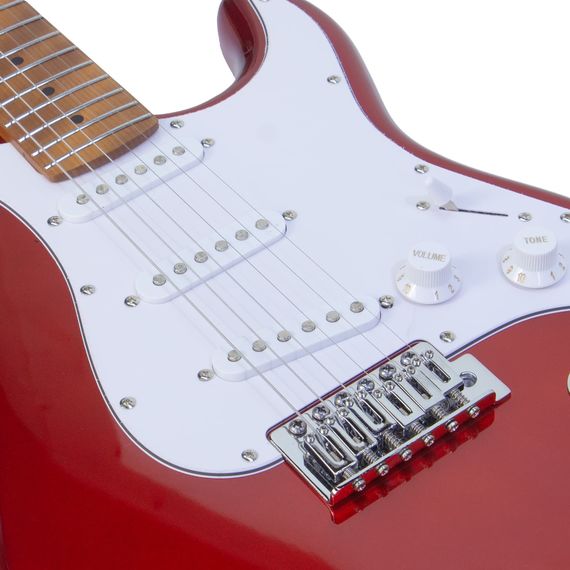 BOSSTONE SG-03 V.2 RD (2025) Гитара электрическая, 6 струн цвет красный, изображение 3