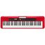 CASIO CT-S200RD Синтезатор, 61 клавиша фортепианного типа , 400 тембров, 77 стилей аккомпанемента, Dance Music Mode, Поддержка приложения Chordana Play , USB to host , Аудио вход
