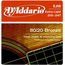 EJ10 BRONZE 80/20 Струны для акустической гитары бронза Extra Light 10-47 D`Addario
