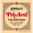 D'ADDARIO EJ49 Набор 6 струн для гитары классик нейлон черный-серебро NT 028-043
