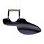 VITORIA CRB12 Подбородник скрипичный 1/2, black hardwood (черный), VITORIA