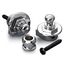 SCHALLER 14010201 (446) Security Lock крепление для ремня с блокировкой для гитары (пара), покрытие Хром, вес 22 гр.