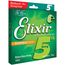 ELIXIR 15433 NANOWEB Отдельная 5-ая струна для бас-гитары, Medium B, .130, никелированная, сужающаяся оплетка
