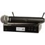 SHURE BLX24RE/SM58 K3E 606-638 MHz радиосистема с ручным передатчиком SM58. Кронштейны для крепления