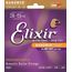ELIXIR 16002 NANOWEB струны для акустической гитары Phos Bronze,Extra Light (010-014-023-030-039-047), ультра тонкое покрытие NanoWeb, фосфорная бронза