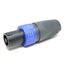 NEUTRIK NL4FX Разъем Speakon, 4-х контактный, черный хвостовик NL4FX