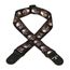 PLANET WAVES 50AL01 Ремень для гитары, плетеный, серия Alchemy Gothic™ ,  Muted Skulls