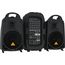 BEHRINGER PPA2000BT портативная система звукоусиления, 8 канальный активный микшер 2х500Вт и 2 АС 10"+1", 7 полос GEQ с FBQ, FX, Bluetooth, Стаканы