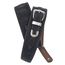 25LBB00 Belt Buckle Ремень для гитары, кожаный, черный, декоративная пряжка, Planet Waves