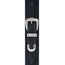 25LBB00 Belt Buckle Ремень для гитары, кожаный, черный, декоративная пряжка, Planet Waves