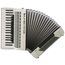 WELTMEISTER Topas-IV-96/37-WH-IS Topas IV Аккордеон 37/96/IV/11/5, белый, итал. пластины