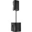 ELECTRO-VOICE ELX200-18SP сабвуфер, активный, 18``, макс. SPL 132 дБ (пик), 1200W, с DSP, 47Гц-105Гц, цвет черный