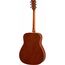 YAMAHA FG820 AUTUMN BURST акустическая гитара, дредноут, верхняя дека массив ели, цвет autumn burst